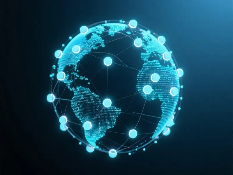 全球网络连接概念